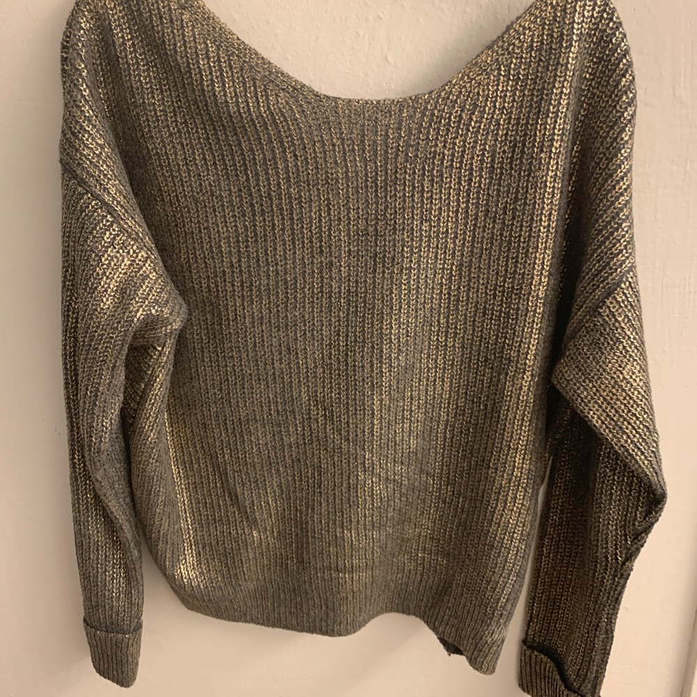 Metallic Nordstrom Sweater